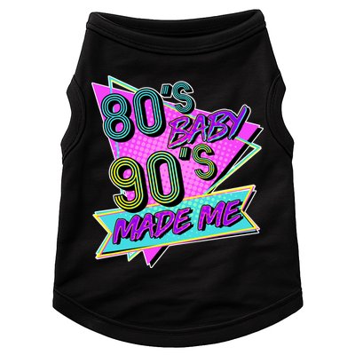 80's Baby 90's Made Me Doggie Tank