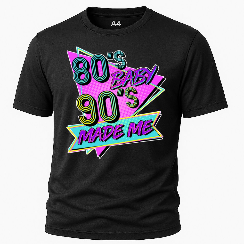 80's Baby 90's Made Me Cooling Performance Crew T-Shirt