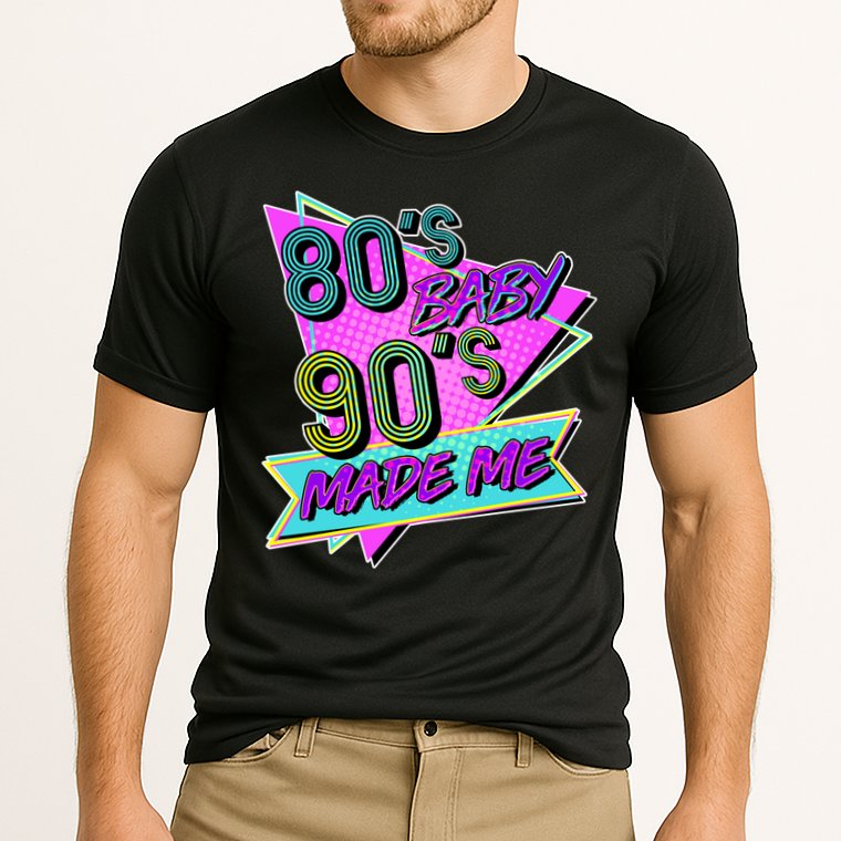 80's Baby 90's Made Me Cooling Performance Crew T-Shirt