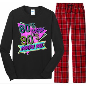 80's Baby 90's Made Me Long Sleeve Pajama Set