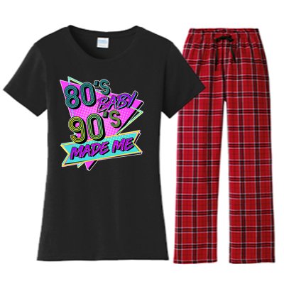 80's Baby 90's Made Me Women's Flannel Pajama Set