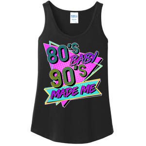 80's Baby 90's Made Me Ladies Essential Tank