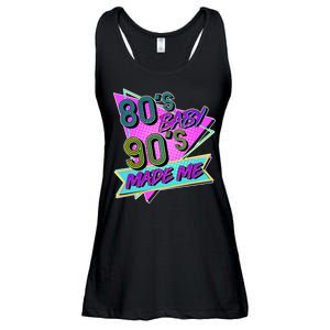 80's Baby 90's Made Me Ladies Essential Flowy Tank