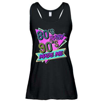 80's Baby 90's Made Me Ladies Essential Flowy Tank