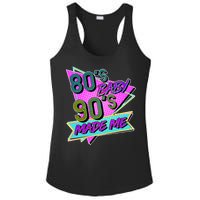 80's Baby 90's Made Me Ladies PosiCharge Competitor Racerback Tank