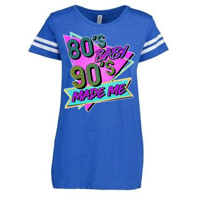 80's Baby 90's Made Me Enza Ladies Jersey Football T-Shirt