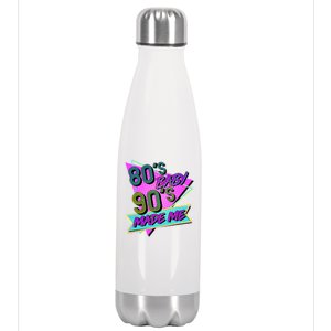 80's Baby 90's Made Me Stainless Steel Insulated Water Bottle