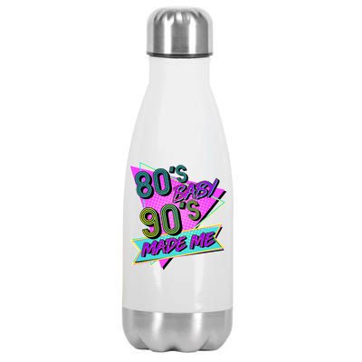 80's Baby 90's Made Me Stainless Steel Insulated Water Bottle