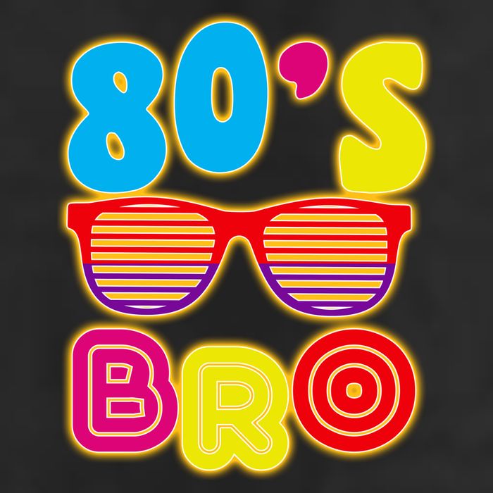 80's Bro Retro Shades 7 Panel Mesh Trucker Snapback Hat