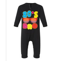 80's Bro Retro Shades Infant Fleece One Piece