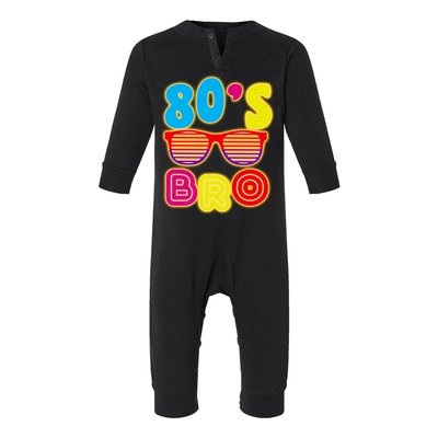 80's Bro Retro Shades Infant Fleece One Piece