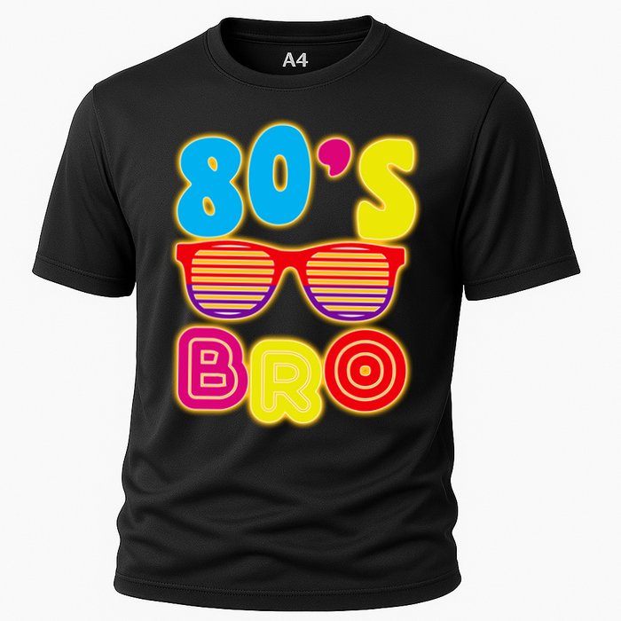 80's Bro Retro Shades Cooling Performance Crew T-Shirt