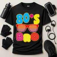 80's Bro Retro Shades Cooling Performance Crew T-Shirt