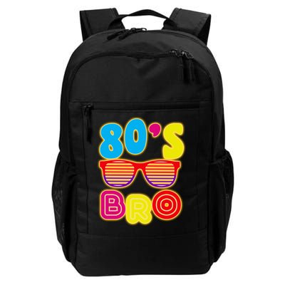 80's Bro Retro Shades Daily Commute Backpack