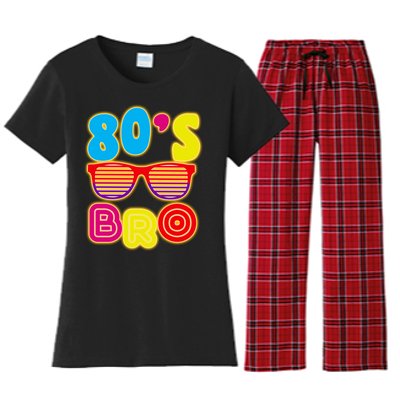 80's Bro Retro Shades Women's Flannel Pajama Set