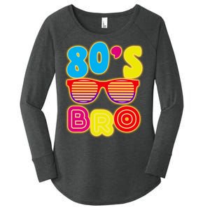 80's Bro Retro Shades Women's Perfect Tri Tunic Long Sleeve Shirt