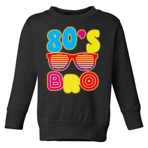 80's Bro Retro Shades Toddler Sweatshirt