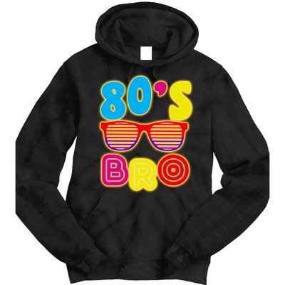 80's Bro Retro Shades Tie Dye Hoodie