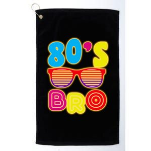 80's Bro Retro Shades Platinum Collection Golf Towel