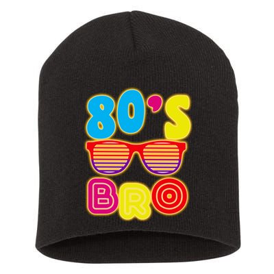 80's Bro Retro Shades Short Acrylic Beanie