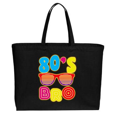 80's Bro Retro Shades Cotton Canvas Jumbo Tote