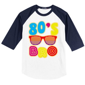 80's Bro Retro Shades Baseball Sleeve Shirt