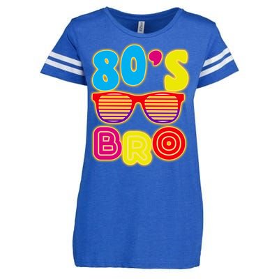 80's Bro Retro Shades Enza Ladies Jersey Football T-Shirt