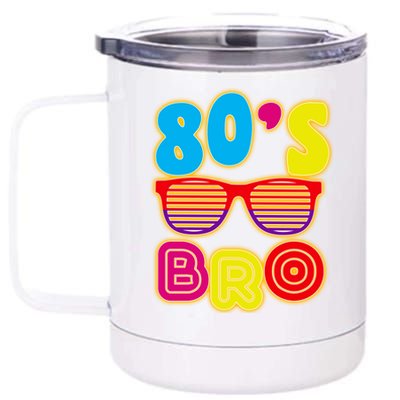 80's Bro Retro Shades 12 oz Stainless Steel Tumbler Cup