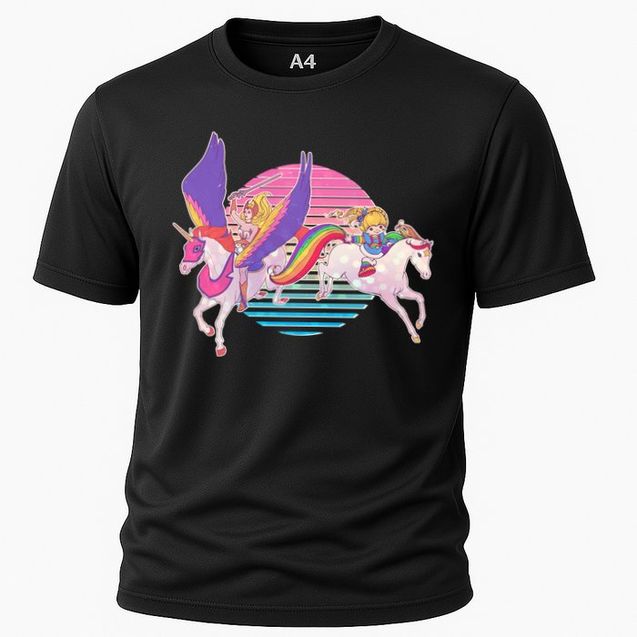 80's Girl Vintage Classic Performance Shirt