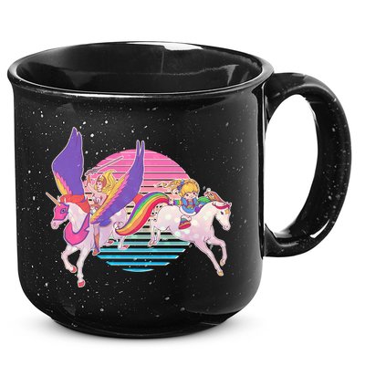 80's Girl Vintage Classic 15oz Campfire Ceramic Mug