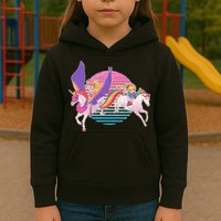 80's Girl Vintage Classic Kids Hoodie