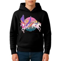 80's Girl Vintage Classic Kids Hoodie
