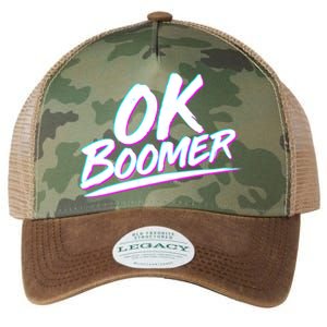 80's Retro Ok Boomer Legacy Tie Dye Trucker Hat