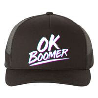 80's Retro Ok Boomer Yupoong Adult 5-Panel Trucker Hat