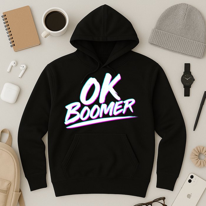 80's Retro Ok Boomer Hoodie