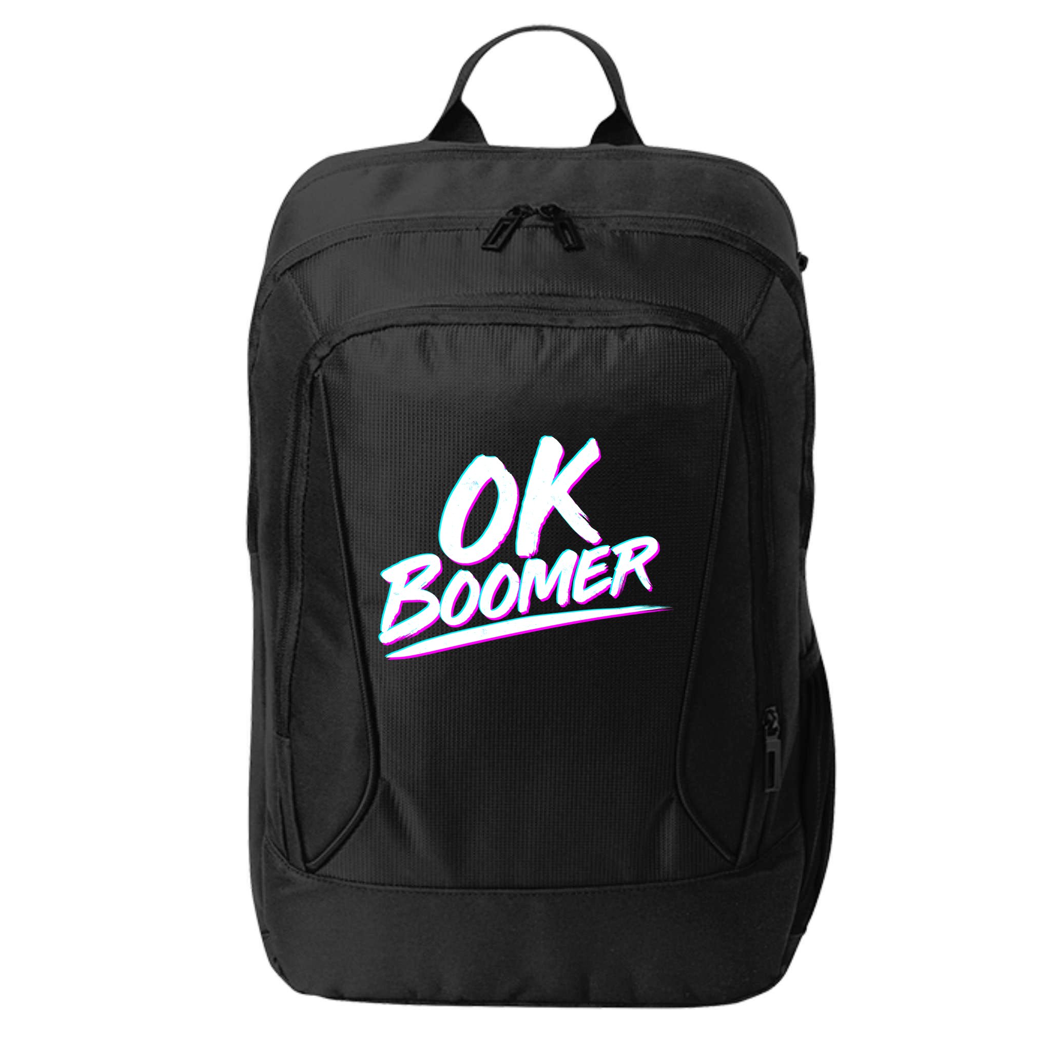 80's Retro Ok Boomer City Backpack