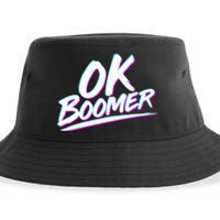 80's Retro Ok Boomer Sustainable Bucket Hat