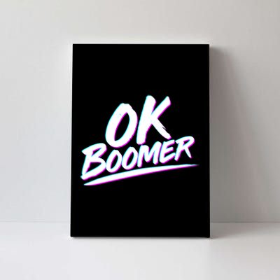 80's Retro Ok Boomer Canvas