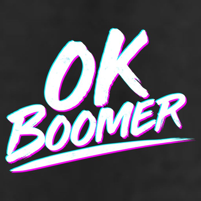 80's Retro Ok Boomer Adult Drive Performance Visor