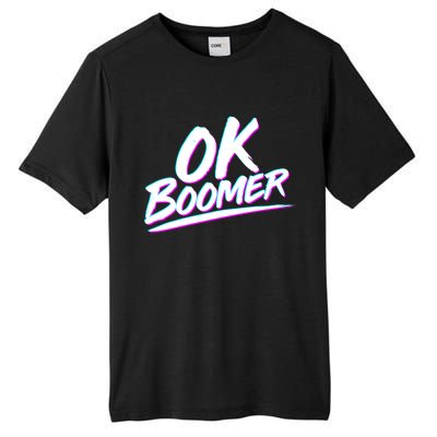 80's Retro Ok Boomer Tall Fusion ChromaSoft Performance T-Shirt