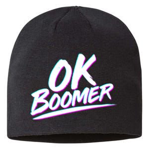 80's Retro Ok Boomer Sustainable Beanie