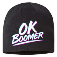 80's Retro Ok Boomer Sustainable Beanie