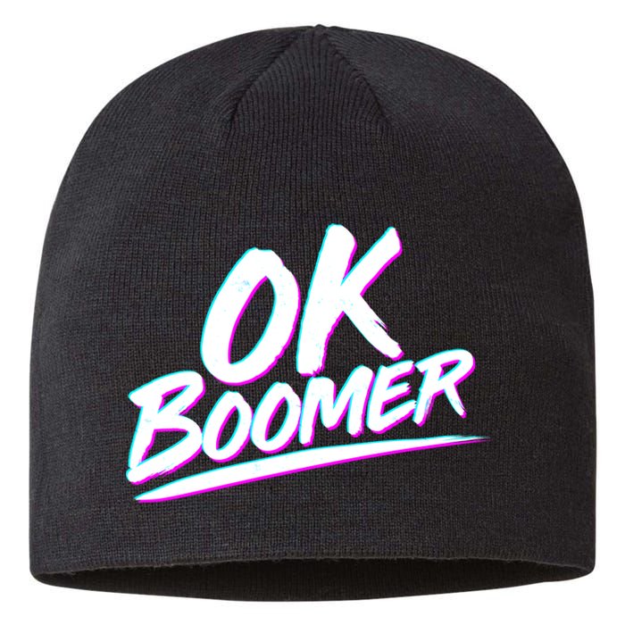 80's Retro Ok Boomer Sustainable Beanie