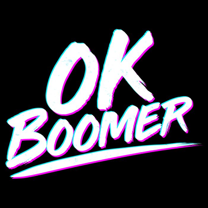 80's Retro Ok Boomer 16 in Basic Backpack