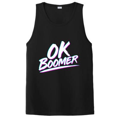80's Retro Ok Boomer PosiCharge Competitor Tank