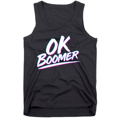 80's Retro Ok Boomer Tank Top