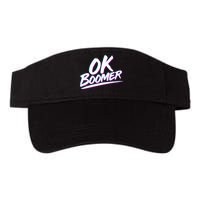 80's Retro Ok Boomer Valucap Bio-Washed Visor