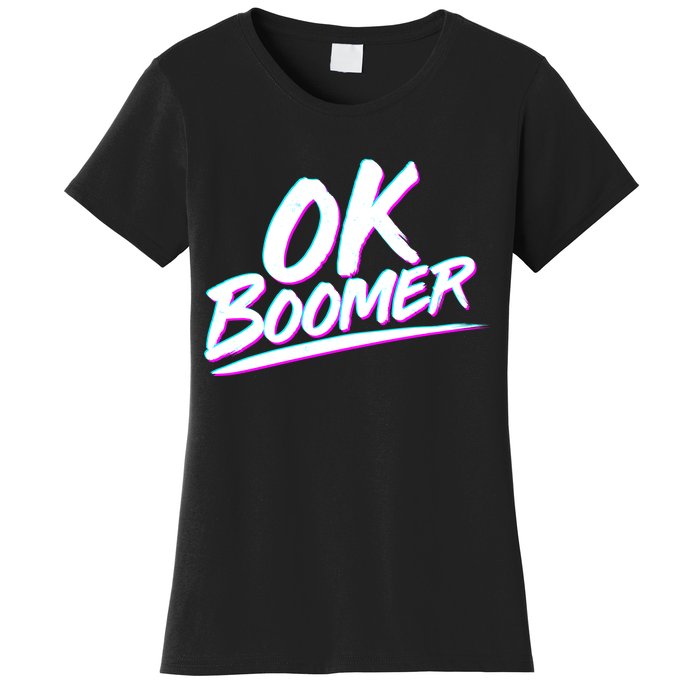 80's Retro Ok Boomer Women's T-Shirt