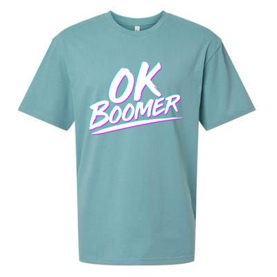 80's Retro Ok Boomer Sueded Cloud Jersey T-Shirt