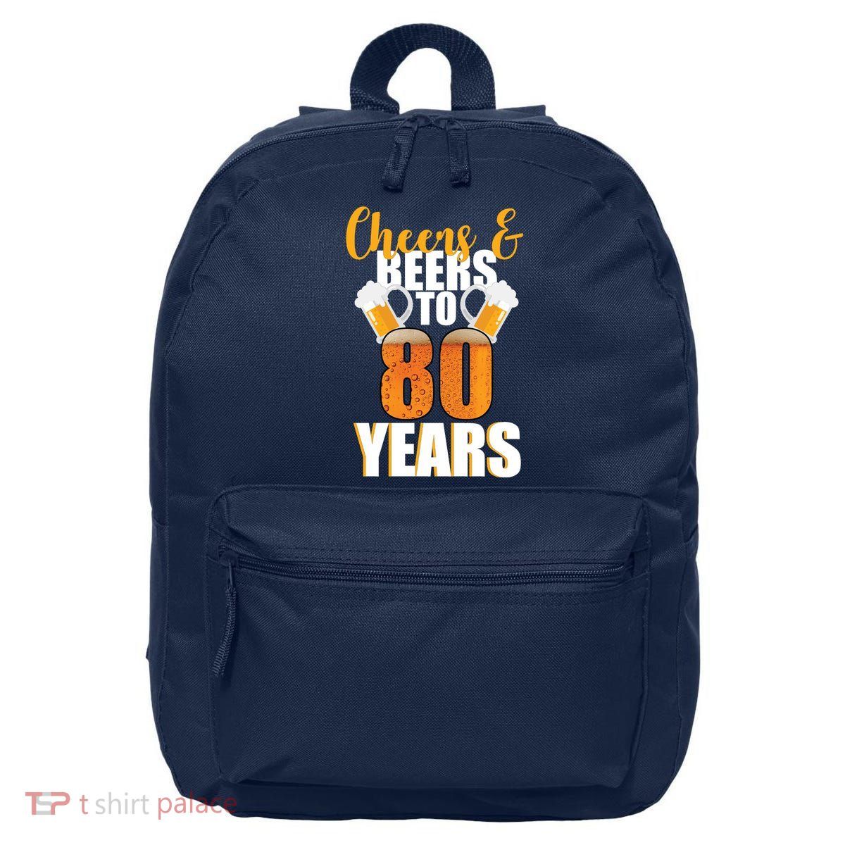 80th Birthday Cheers & Beers To 80 Years 16 in Basic Backpack